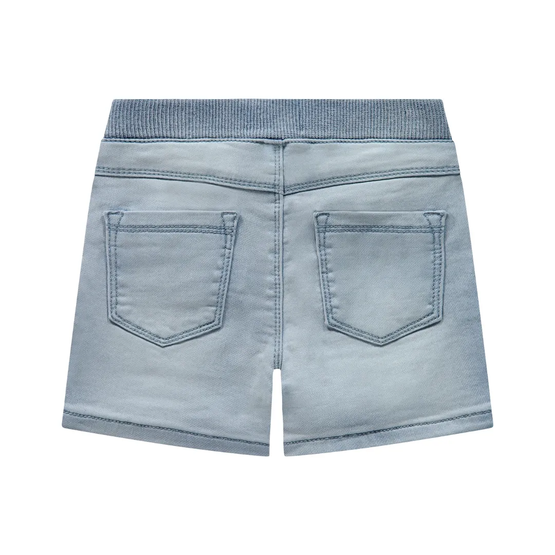 Short de jogging en denim pour bébé - Bleu clair par Babyface