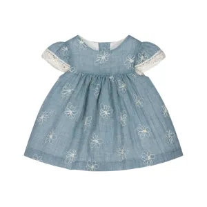 Robe bébé brodée à marguerites - Bluestone par Mayoral