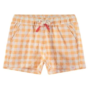 Shorties en Vichy Bébé - Cantaloupe par Babyface - VENTE FINALE