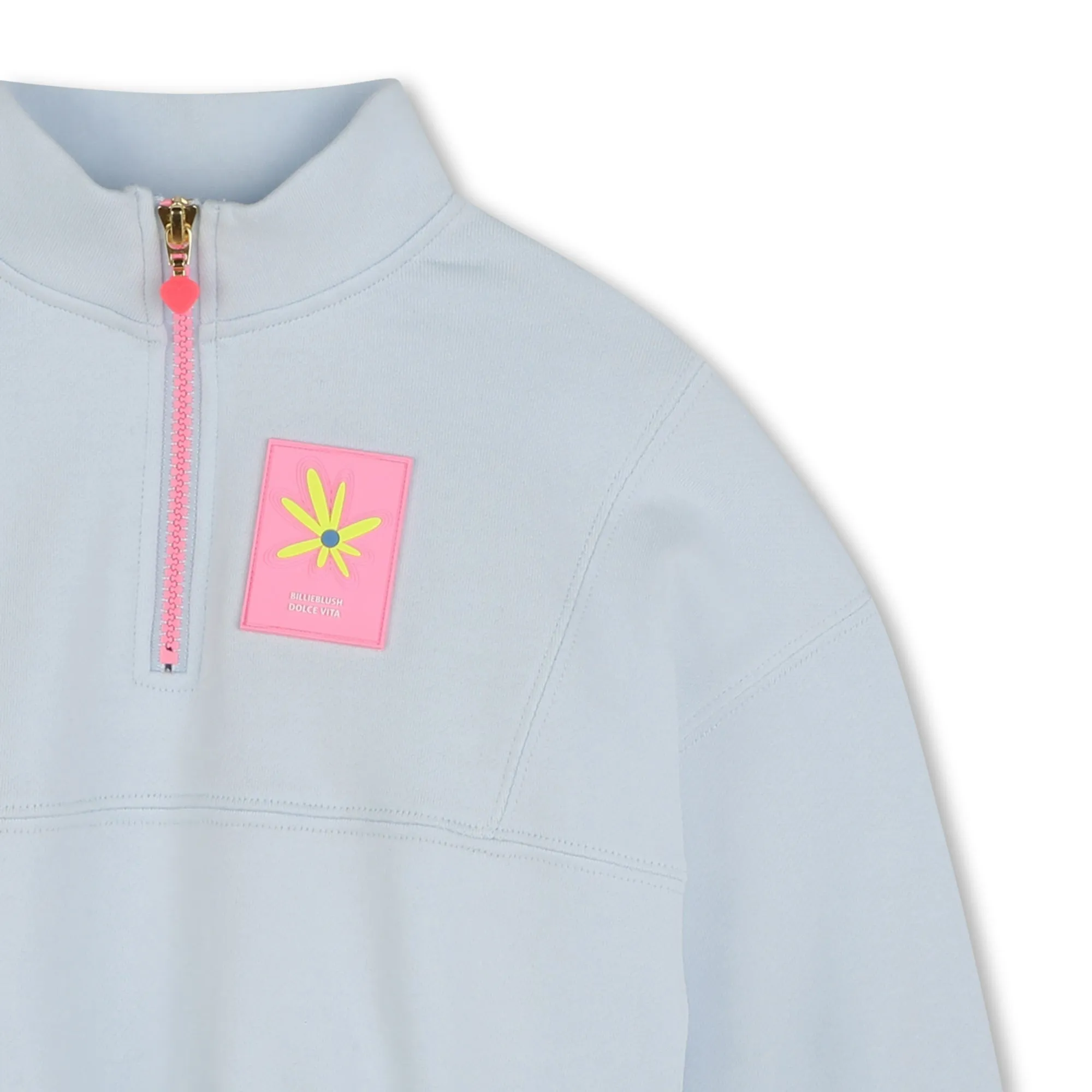 Sweat-shirt bleu pour bébé fille