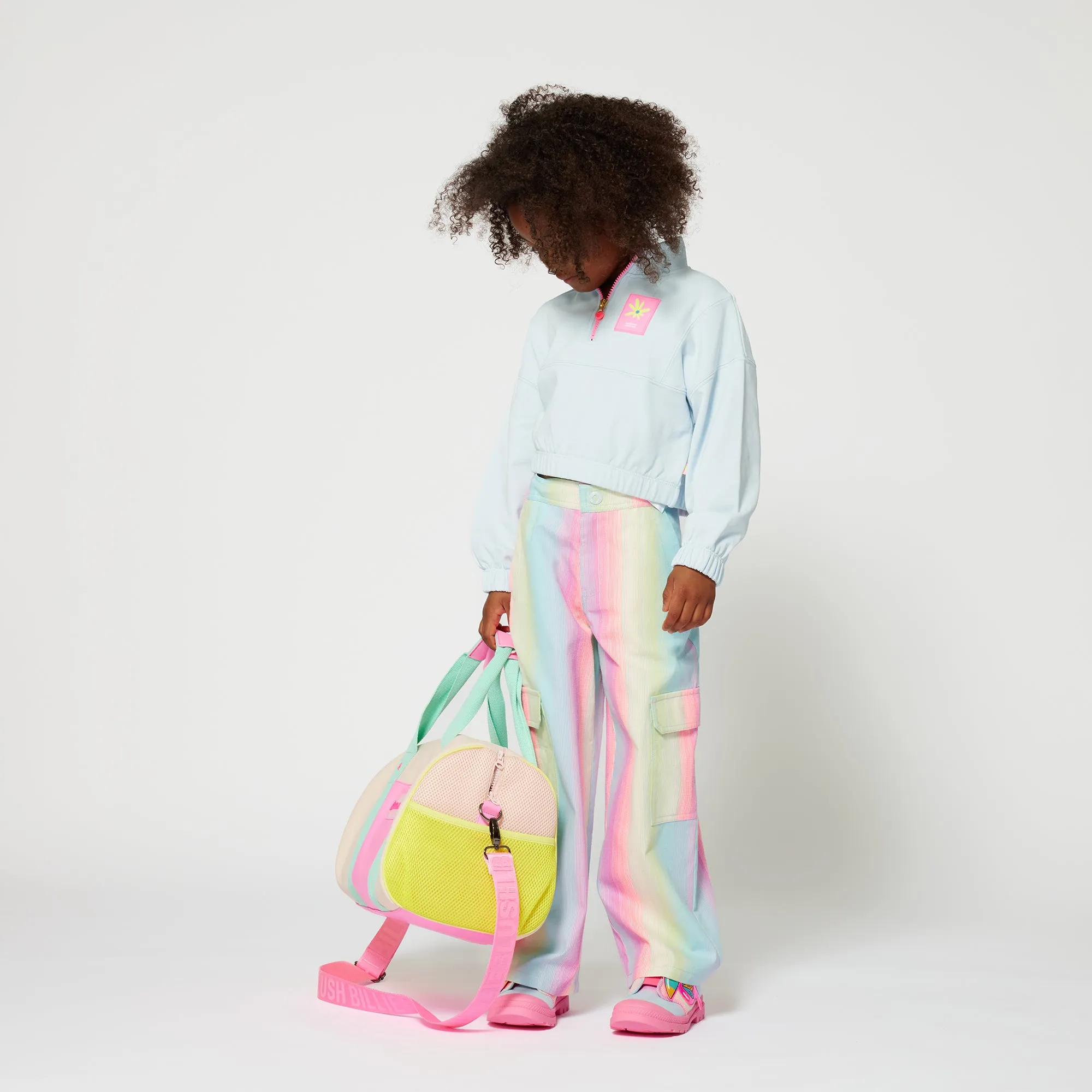 Sweat-shirt bleu pour bébé fille