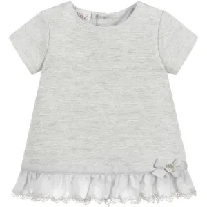 Ensemble Robe Grise et Culotte pour Fille