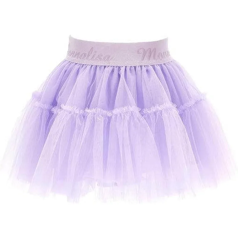 Jupe en tulle lilas pour bébé fille