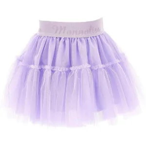 Jupe en tulle lilas pour bébé fille