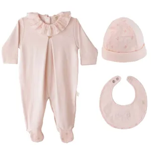 Ensemble Fleur de Pêche pour Bébé Fille