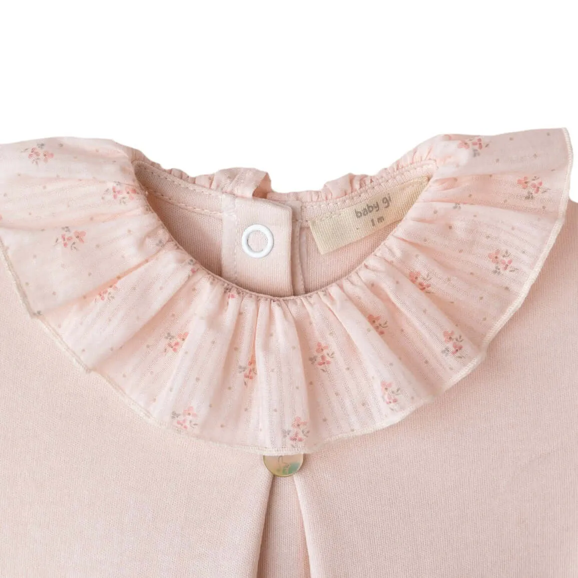 Ensemble Fleur de Pêche pour Bébé Fille