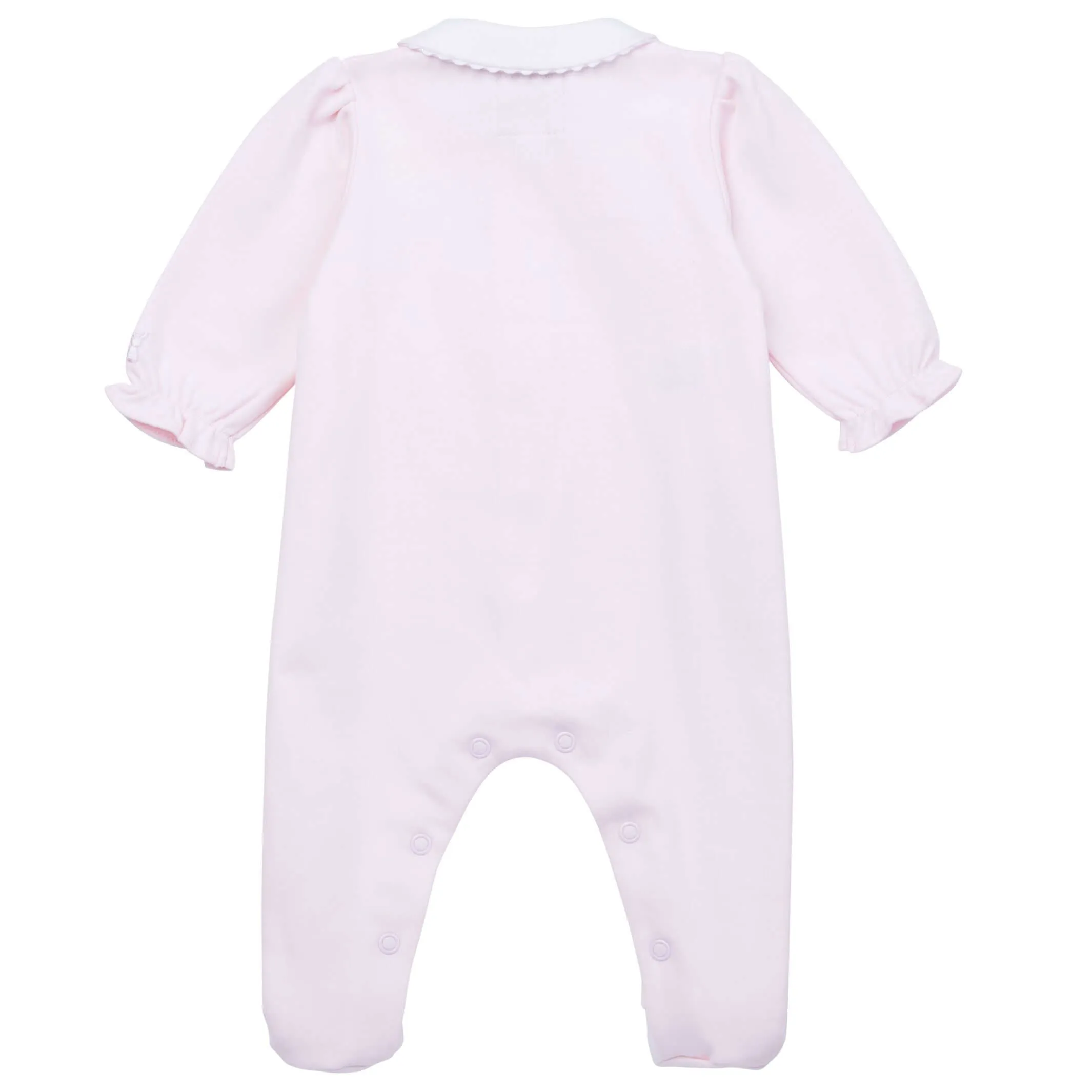 Grenouillère et Bonnet Rose Lapin pour Bébé Fille