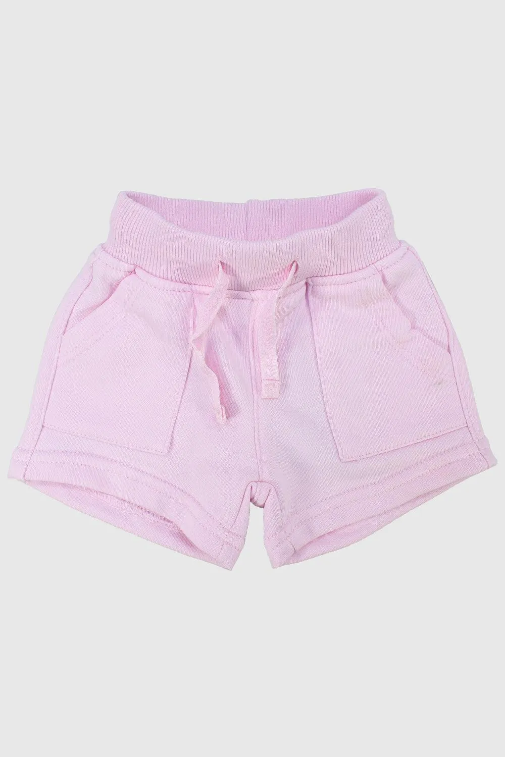 Shorts confortables roses pour bébés filles