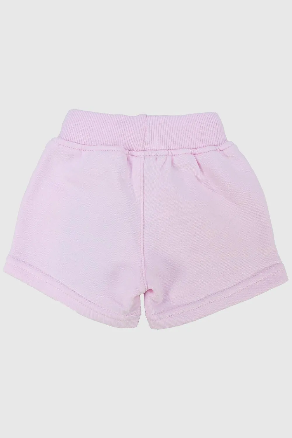 Shorts confortables roses pour bébés filles