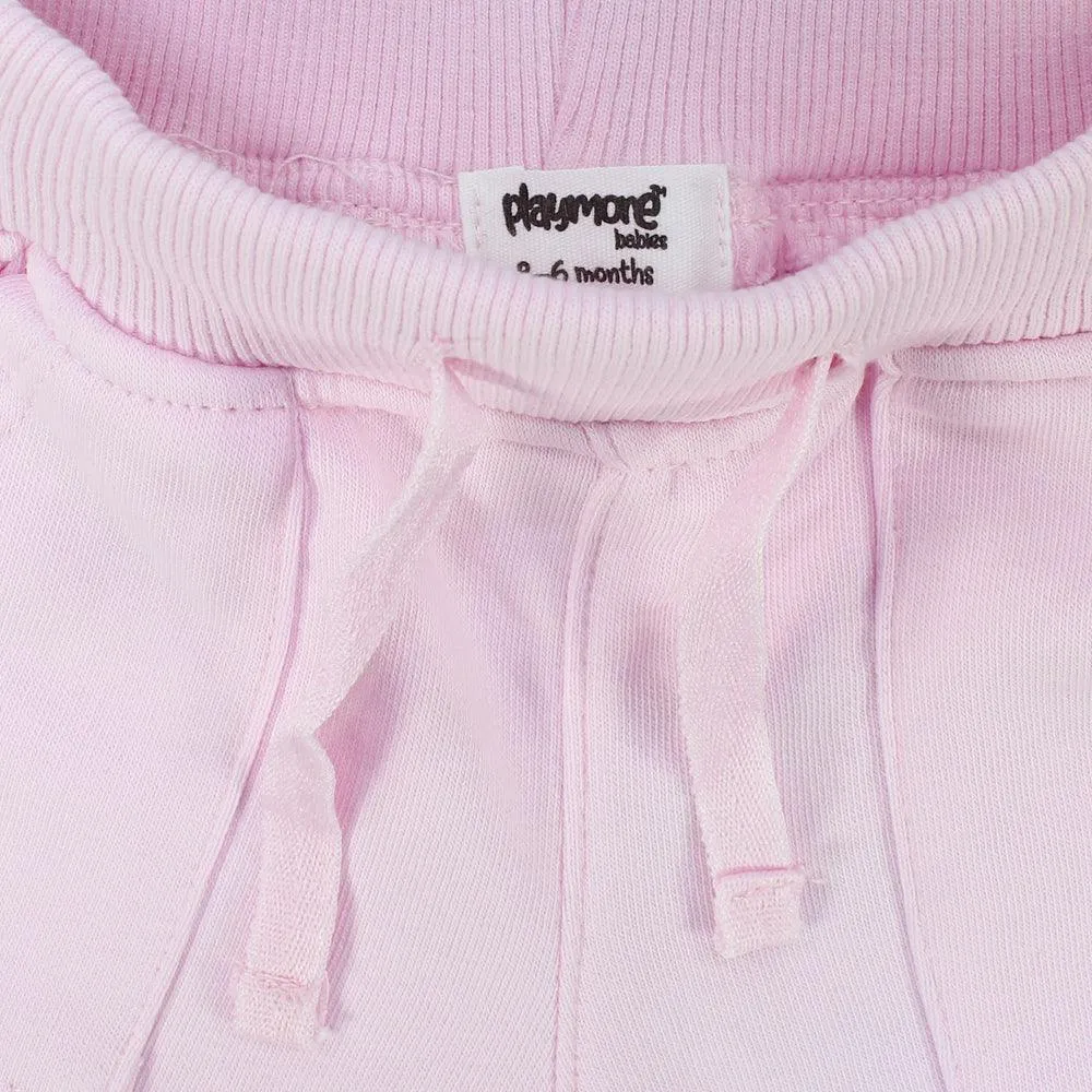 Shorts confortables roses pour bébés filles