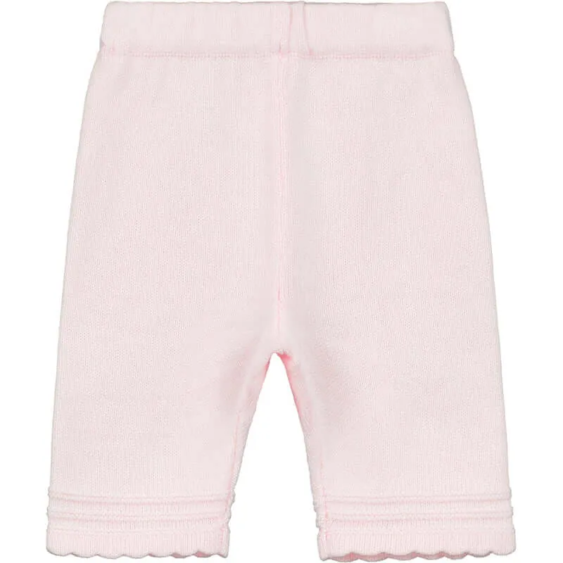 Ensemble tricoté rose Emilia pour bébé fille