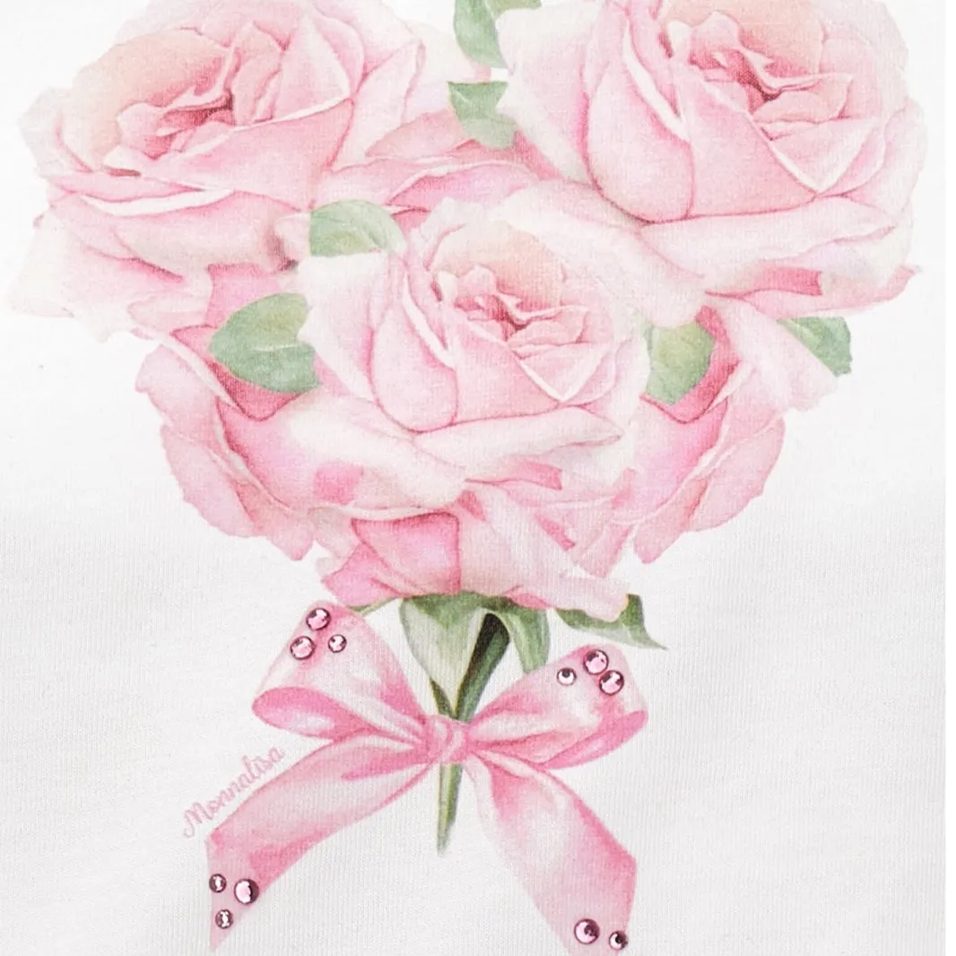 Ensemble de leggings à fleurs roses pour bébé fille