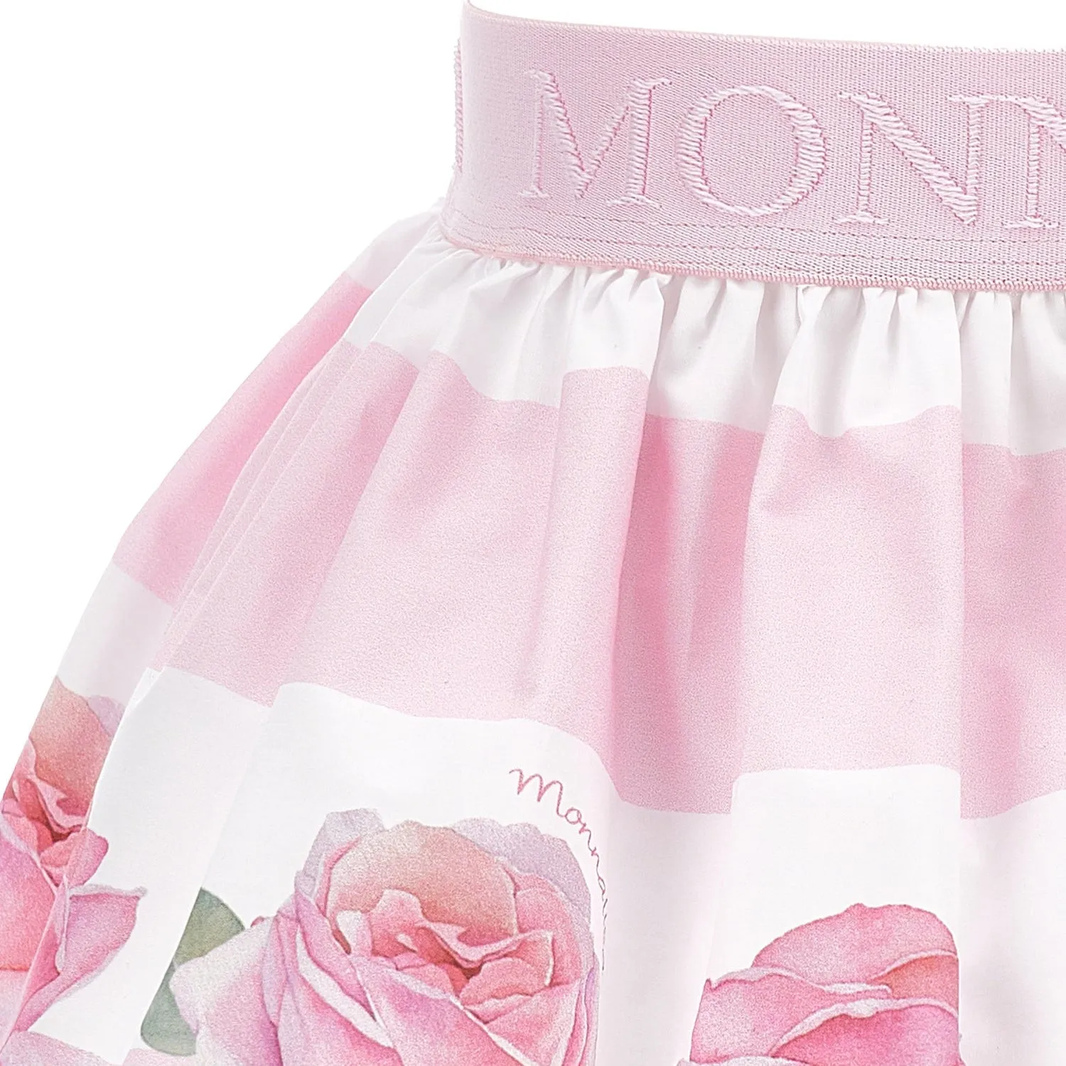 Jupe Fleurie Rose pour Bébé Fille