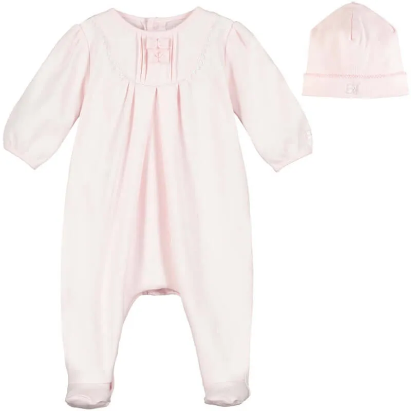 Grenouillère rose pour bébé fille Shantel