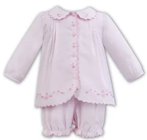 Ensemble Short et T-shirt Rose pour Bébé Fille