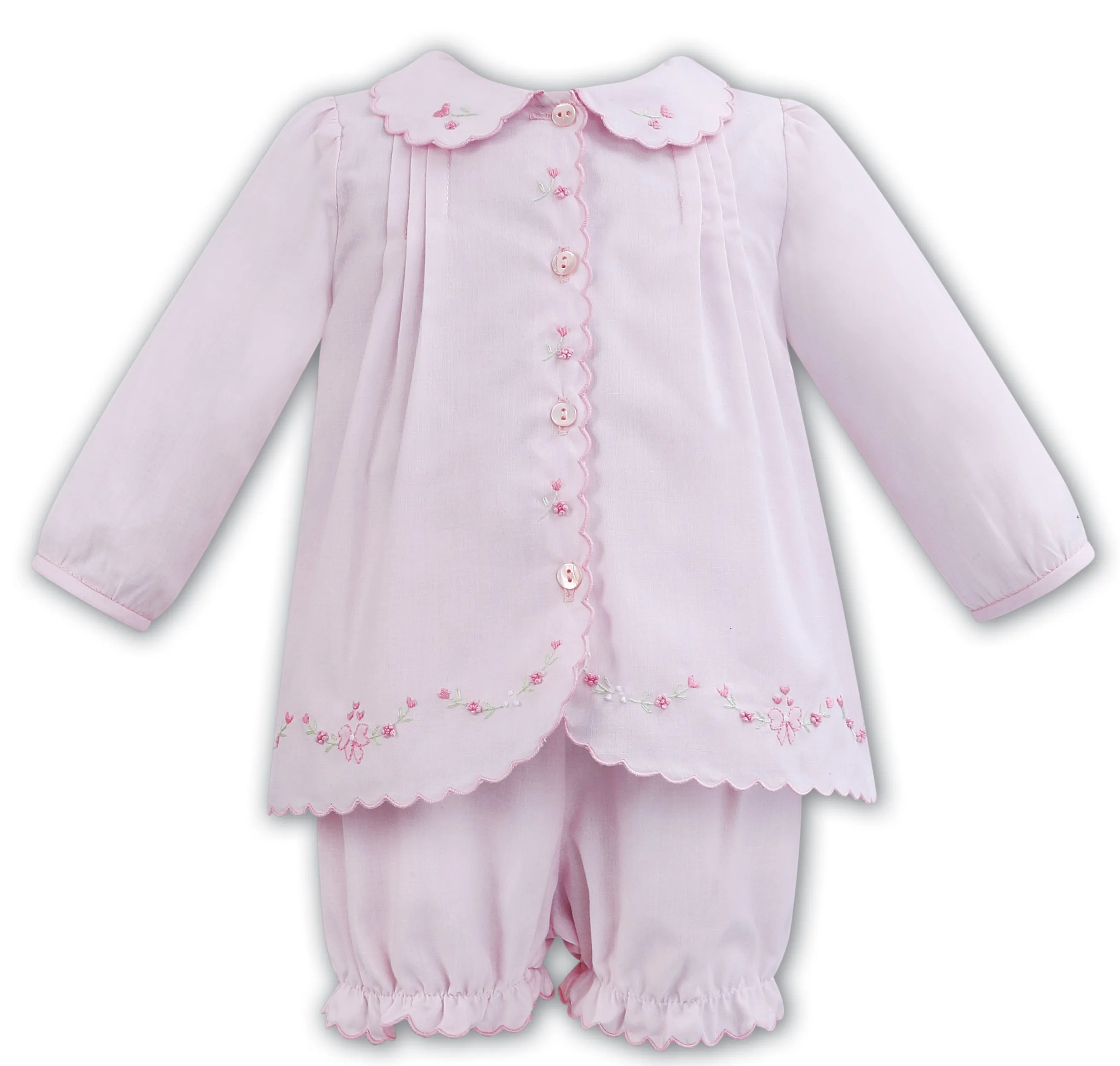 Ensemble Short et T-shirt Rose pour Bébé Fille