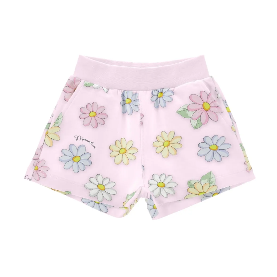 Short rose pour bébé fille