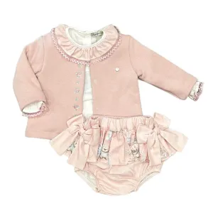 Ensemble Bloomer en Teddy pour Bébés Filles