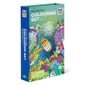Ensemble de Coloriage Insectes du Jardin en Boîte