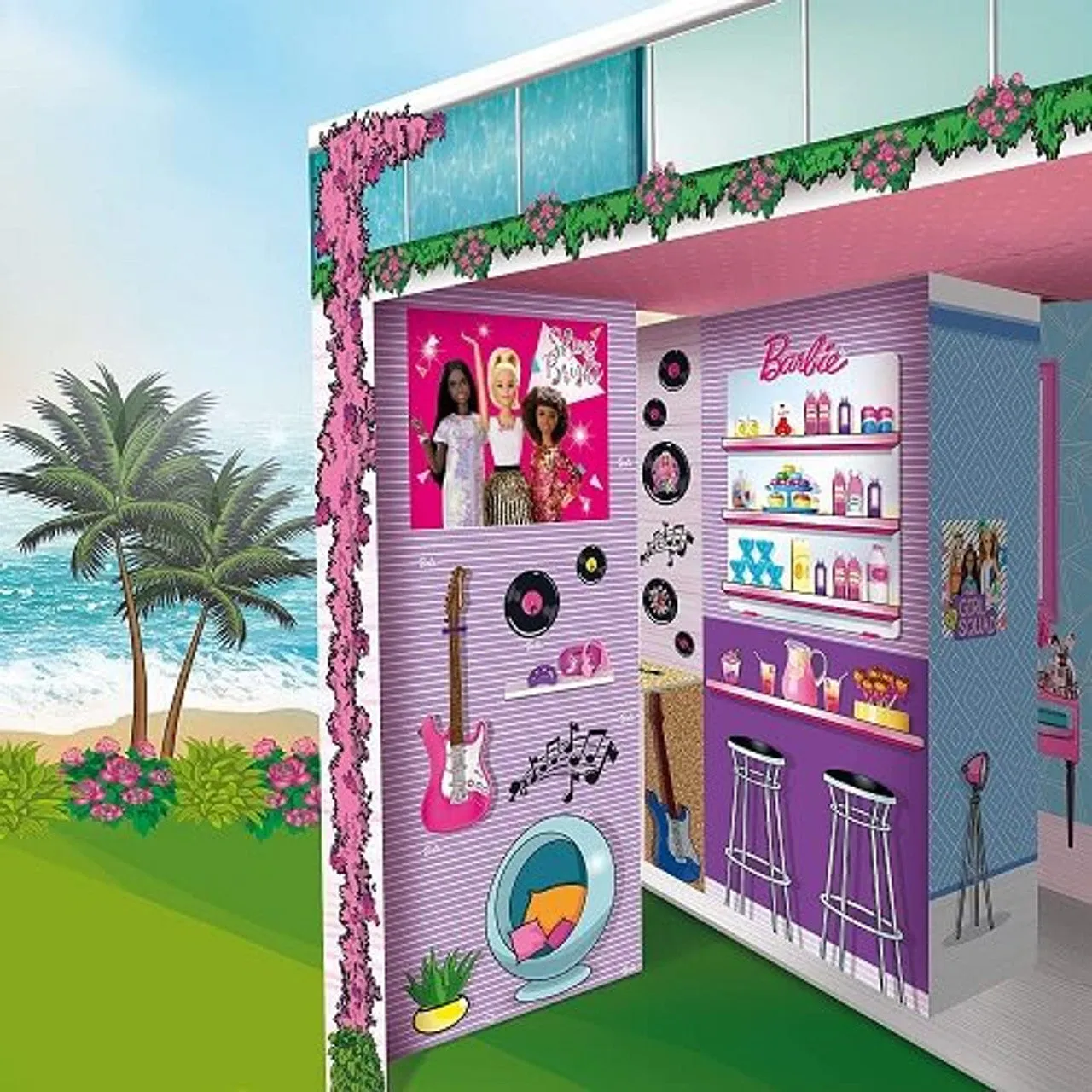 Villa d'été Barbie Dreamhouse avec poupée