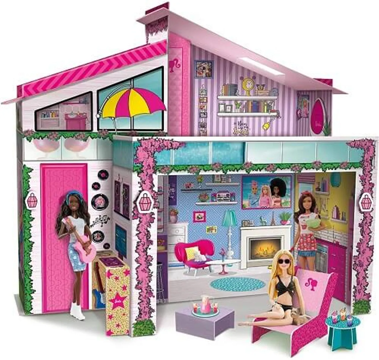 Villa d'été Barbie Dreamhouse avec poupée