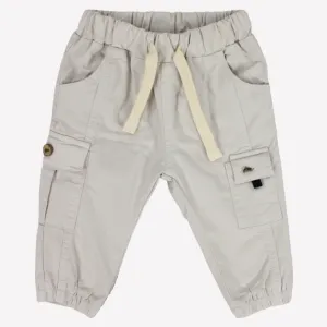 Pantalon cargo beige