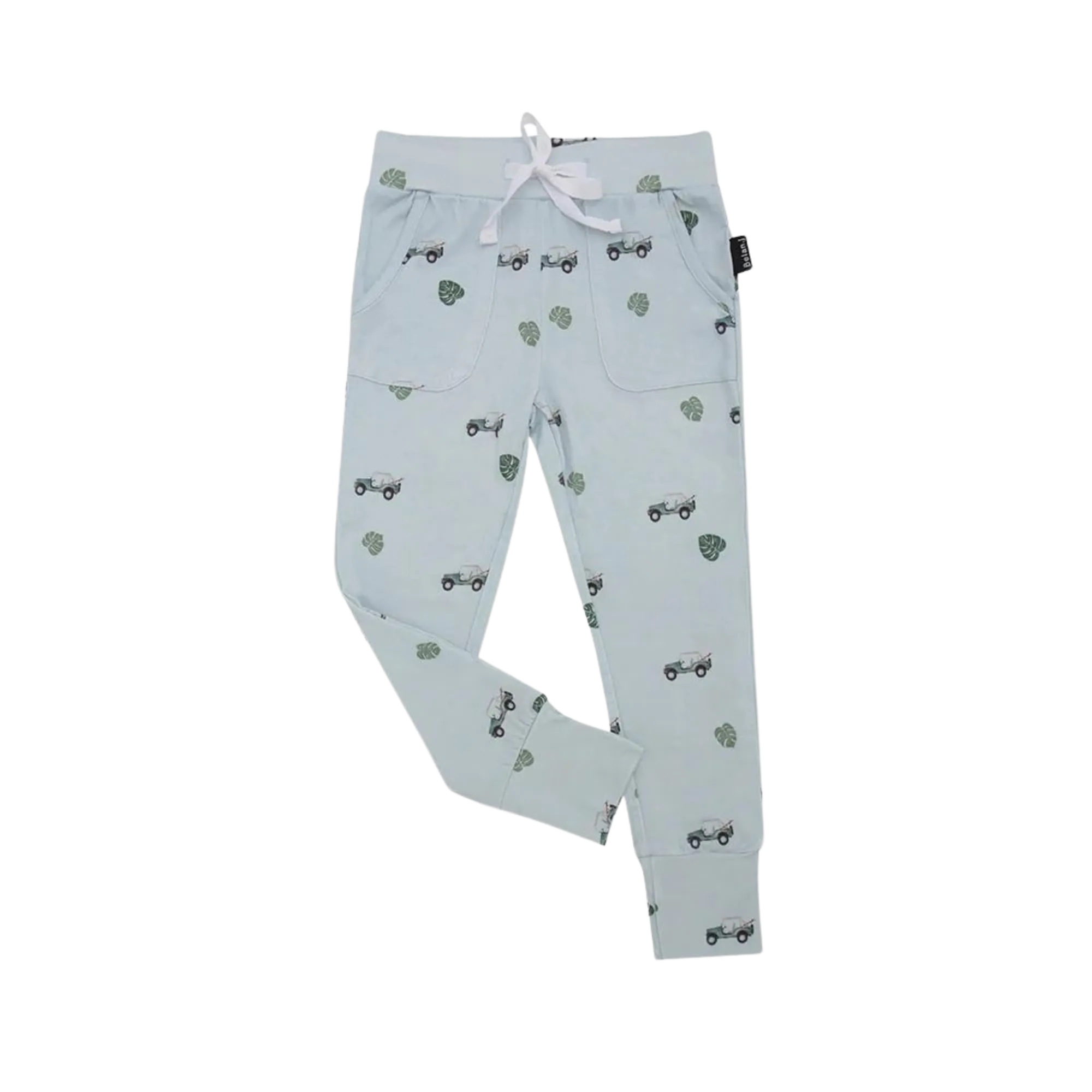 Pantalon Harem BELAN J à cordon - Jeep Vert