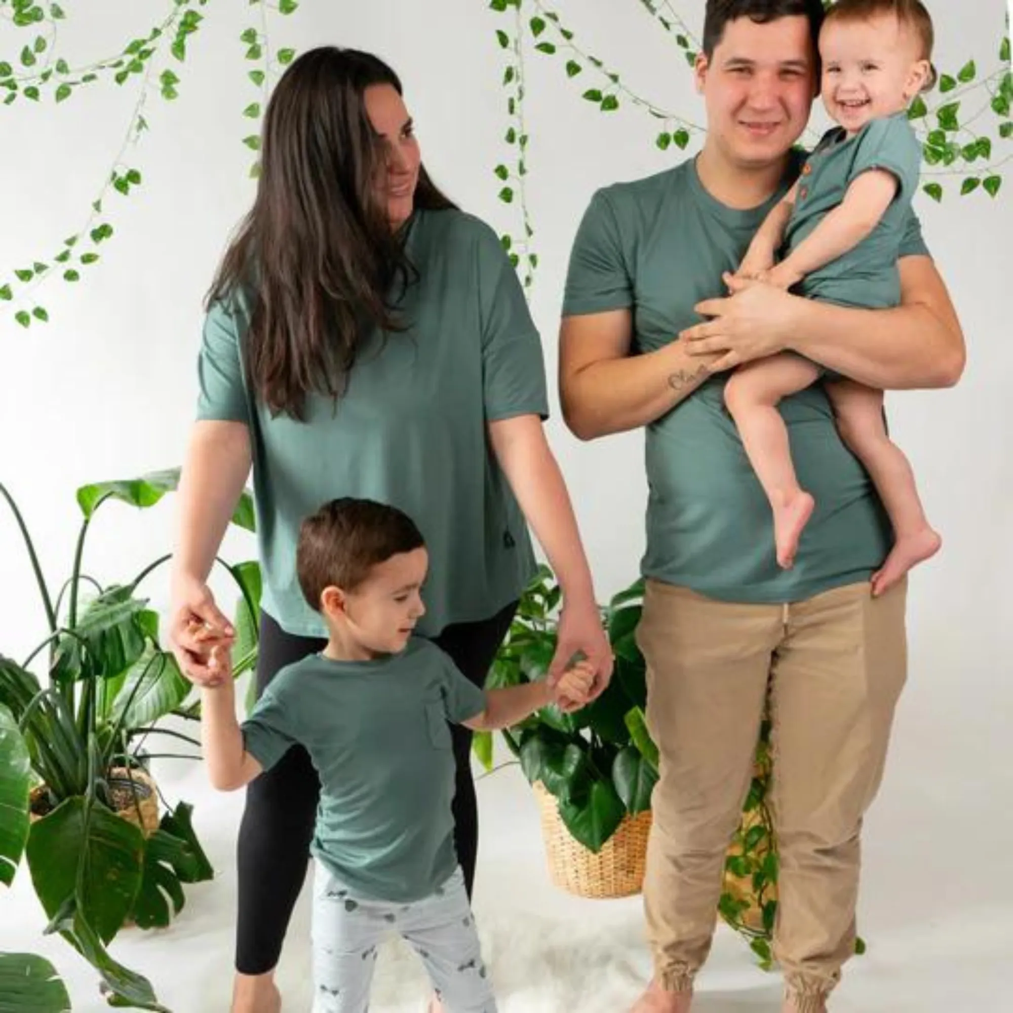 Pantalon Harem BELAN J à cordon - Jeep Vert