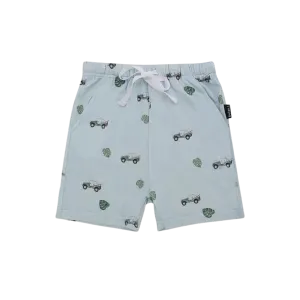 BELAN J Shorts Quotidiens - Jeep Vert