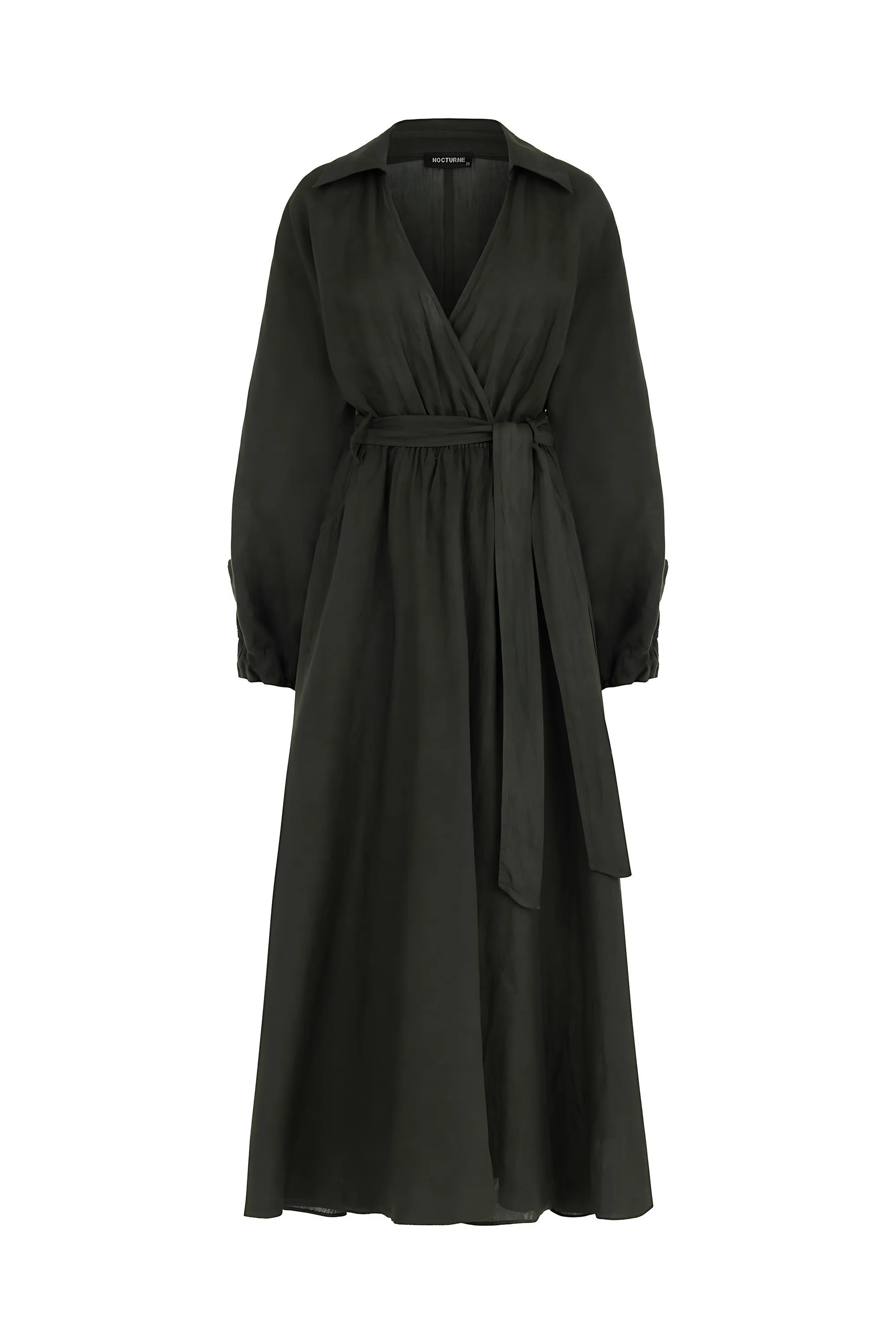 Robe Longue Ceinturée