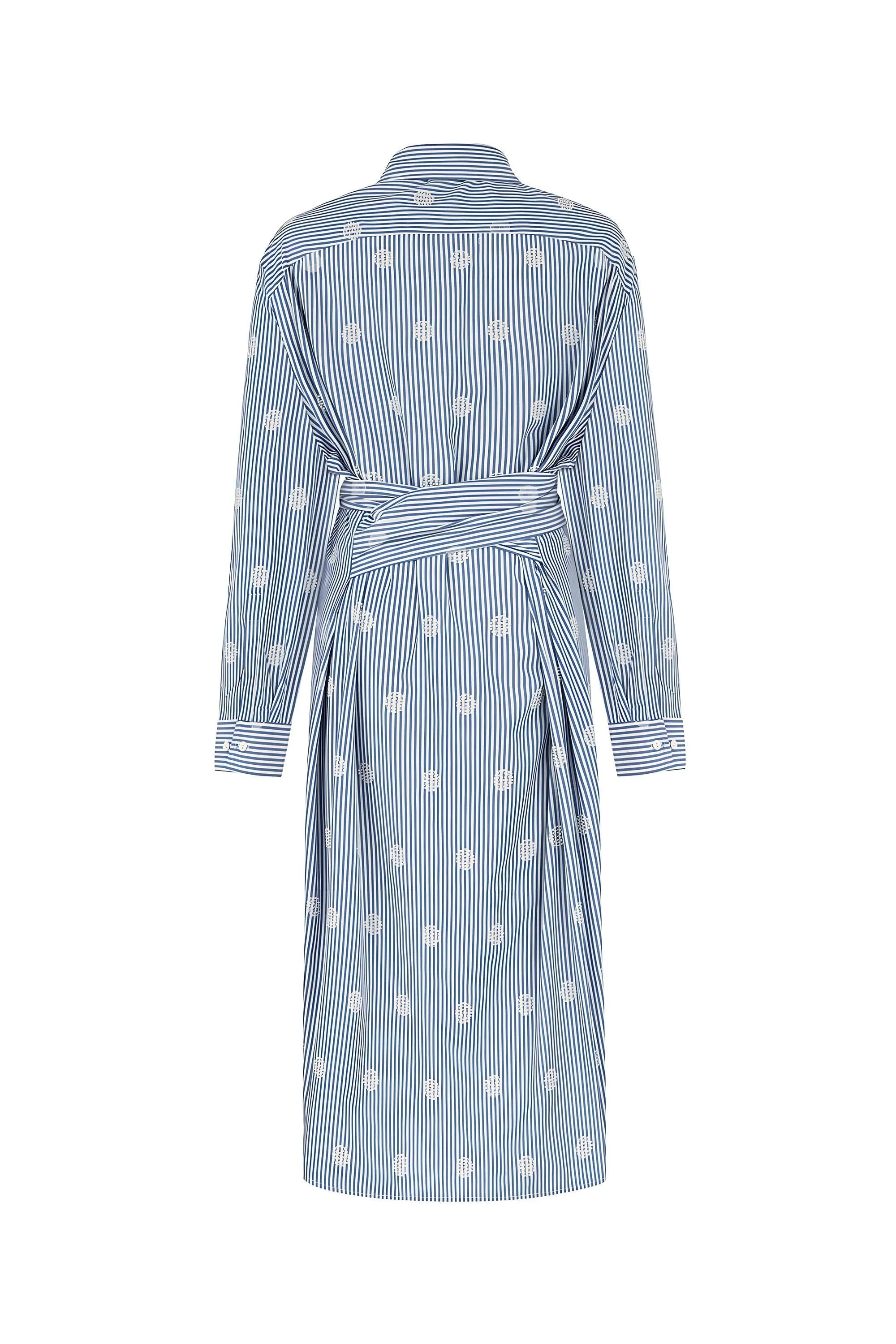 Robe chemise ceinturée