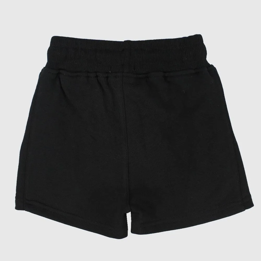 Short confortable noir