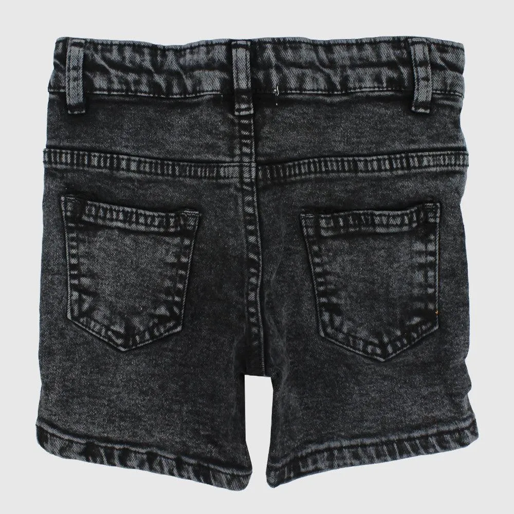 Shorts en Jean Noir