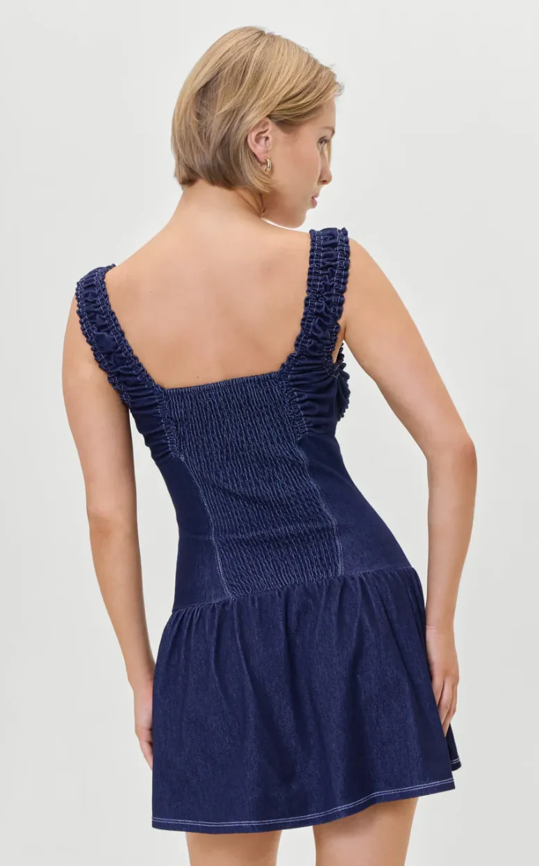 Robe Mini Christa Bleue ou Noire par Frankie's Bikinis