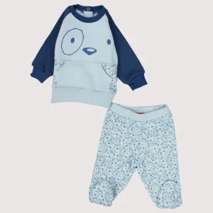 Pyjama à manches longues Bleu Chiot