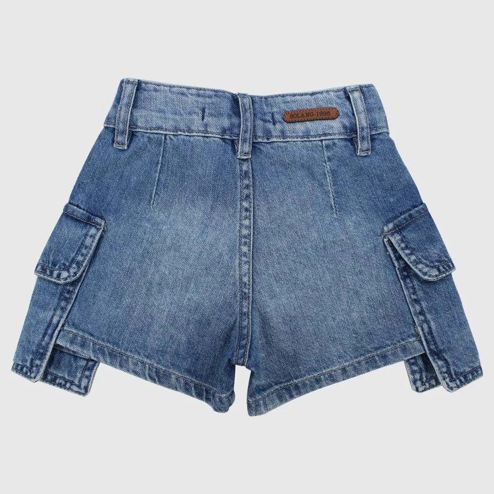 Shorts en Jean Bleuâtre
