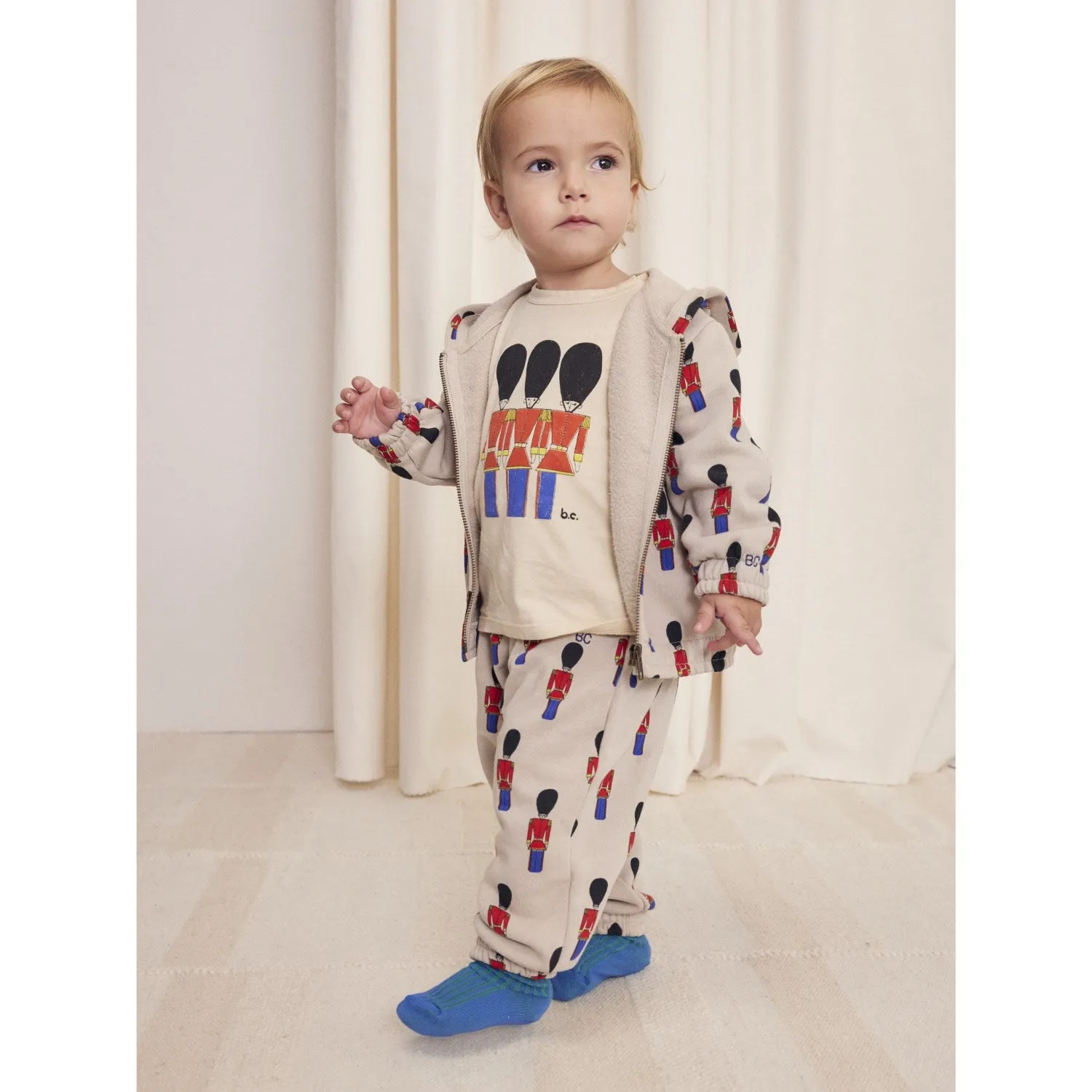 Bobo Choses Offwhite Petits Soldats de Plomb Partout sur le Pantalon JAndging Bobo-Choses