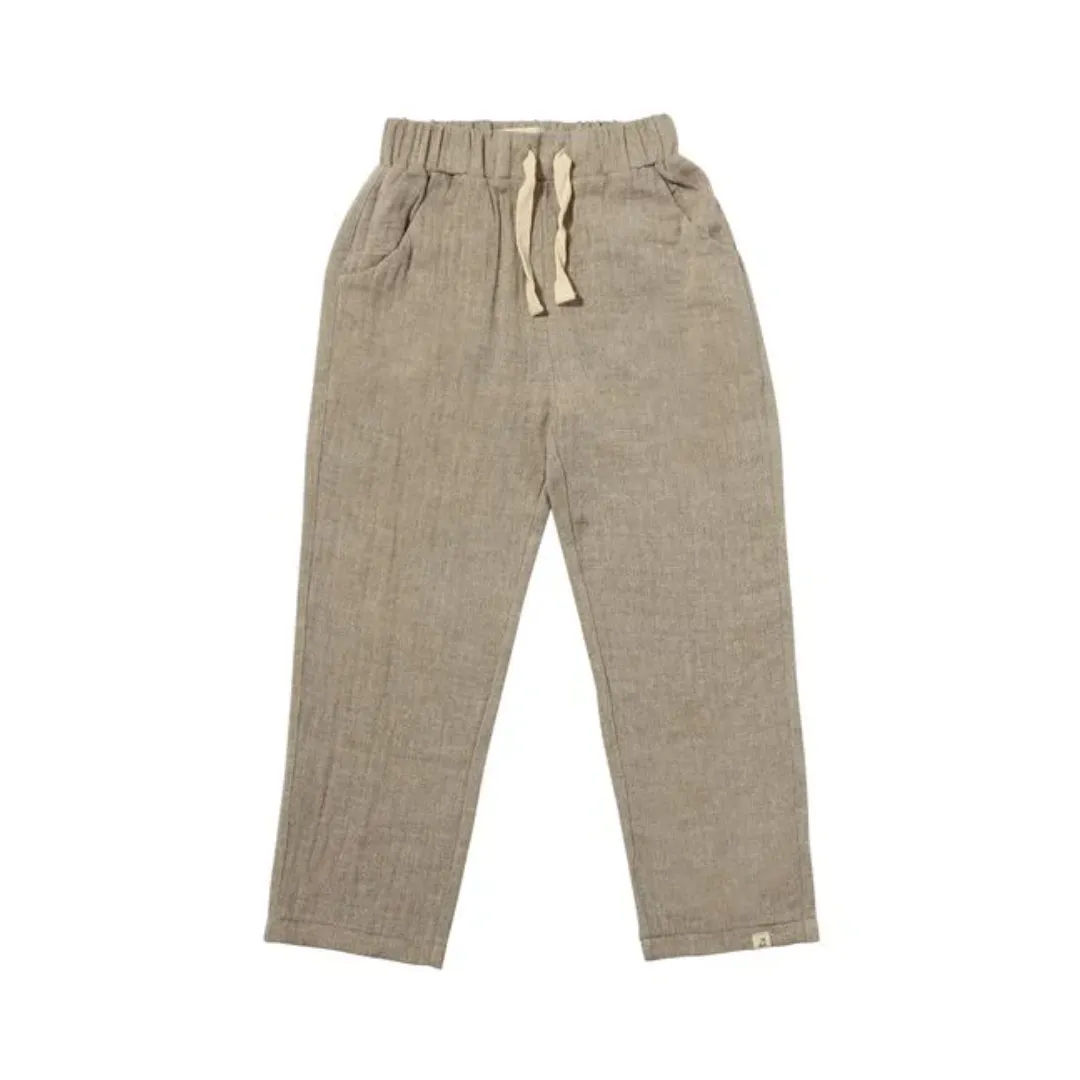 Pantalon Bosun en gaze - Beige par Me & Henry