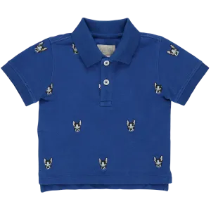 Chemise Alec pour Garçons - Broderie Bulldog