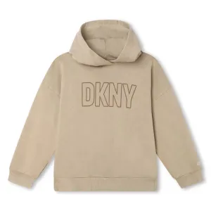 Sweat à capuche beige pour garçons