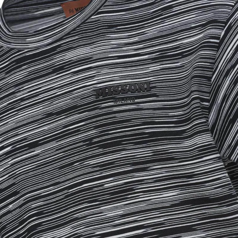 T-shirt pour garçon Noir/Blanc