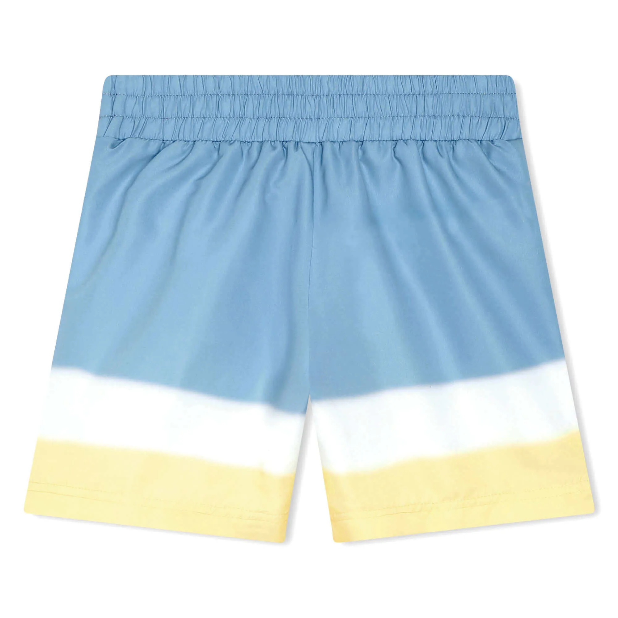 Short de bain pour garçons Bleu & Bloc Citron