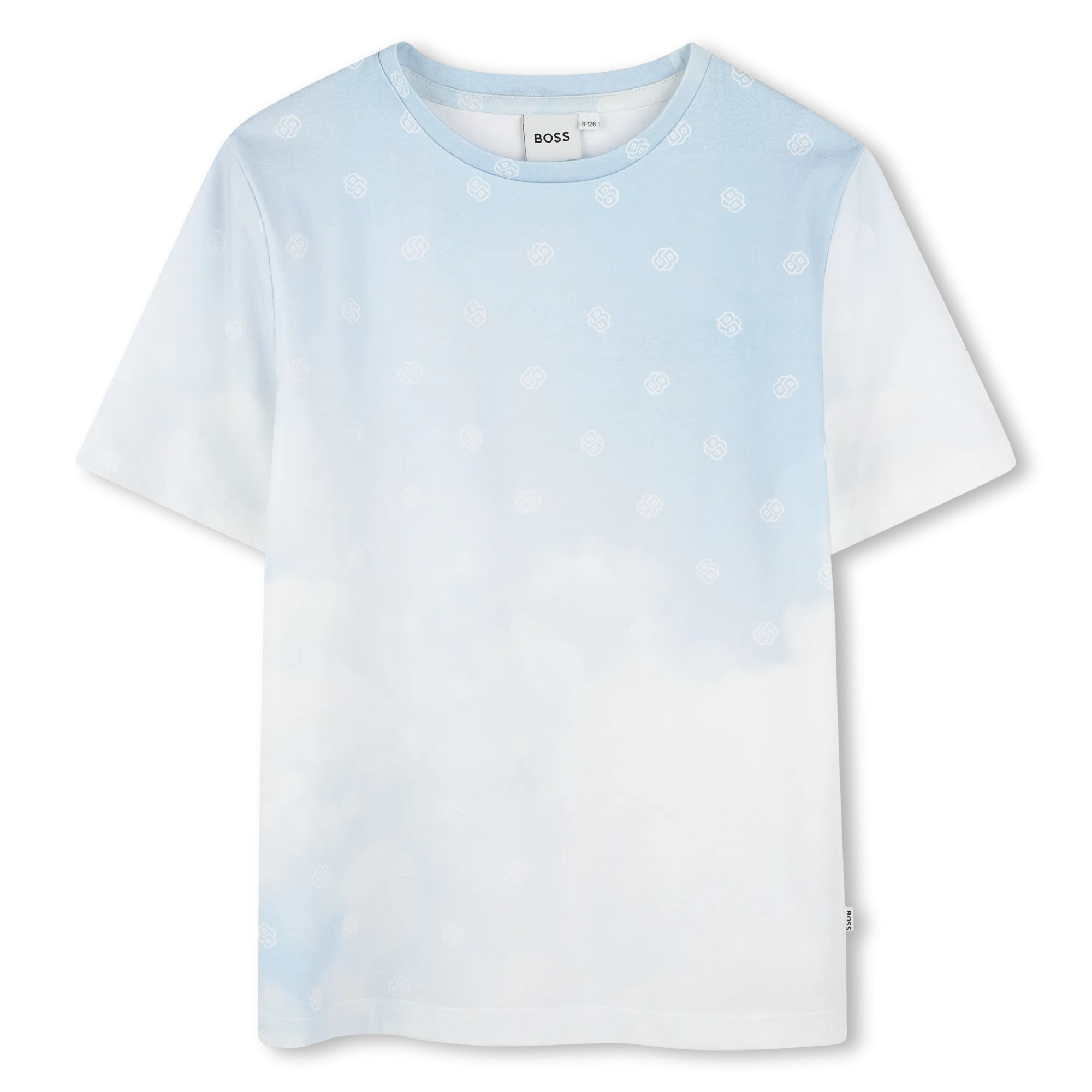 T-shirt Garçon Bleu Nuage