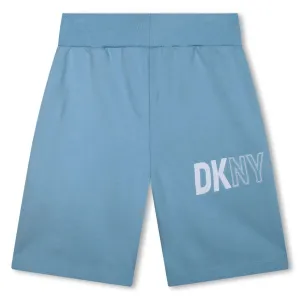 Short en Coton Bleu pour Garçons