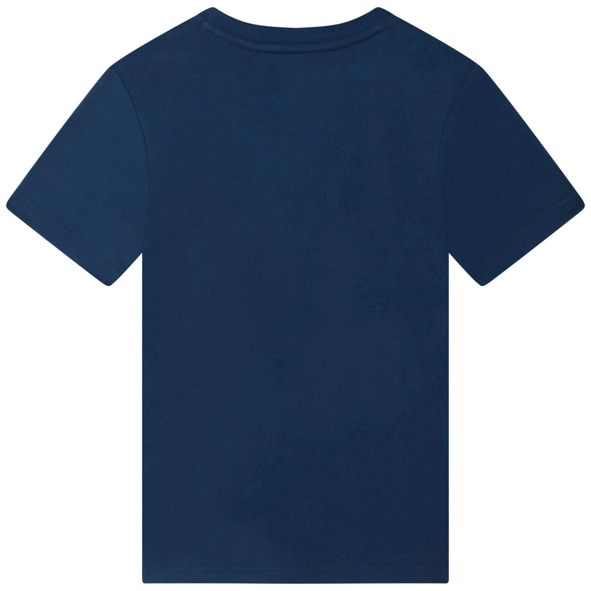T-shirt en coton bleu pour garçons