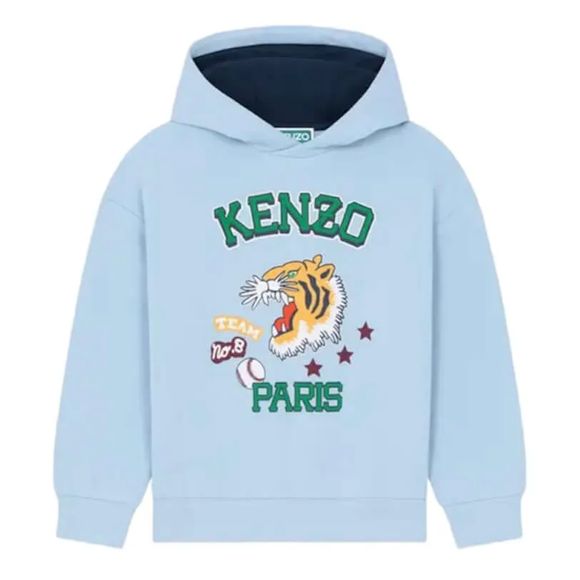 Sweat à capuche bleu pour garçons
