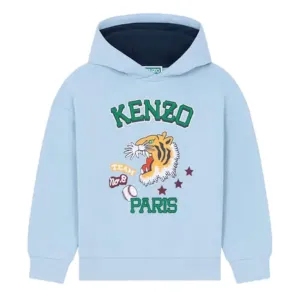 Sweat à capuche bleu pour garçons