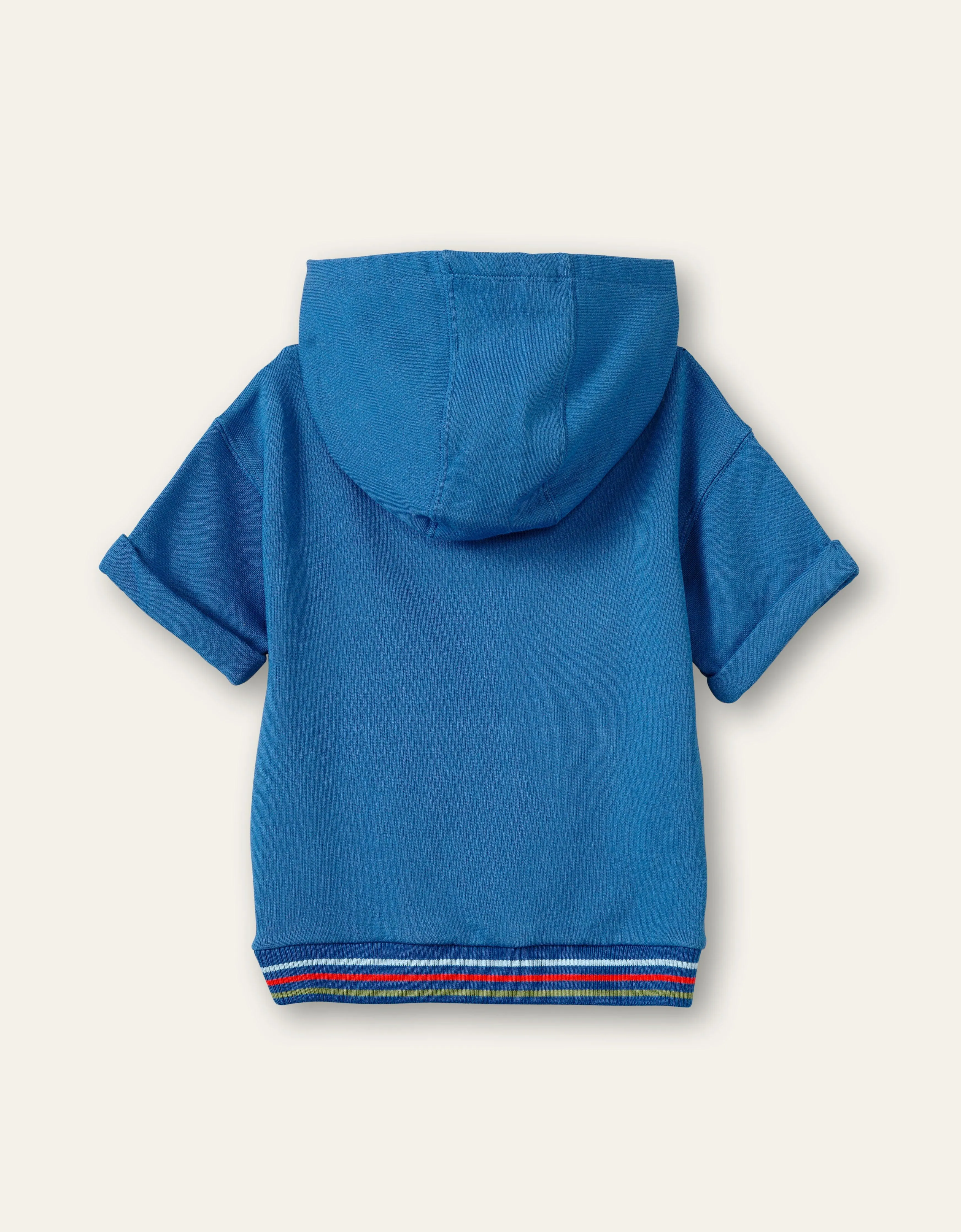 Pull à capuche bleu pour garçons