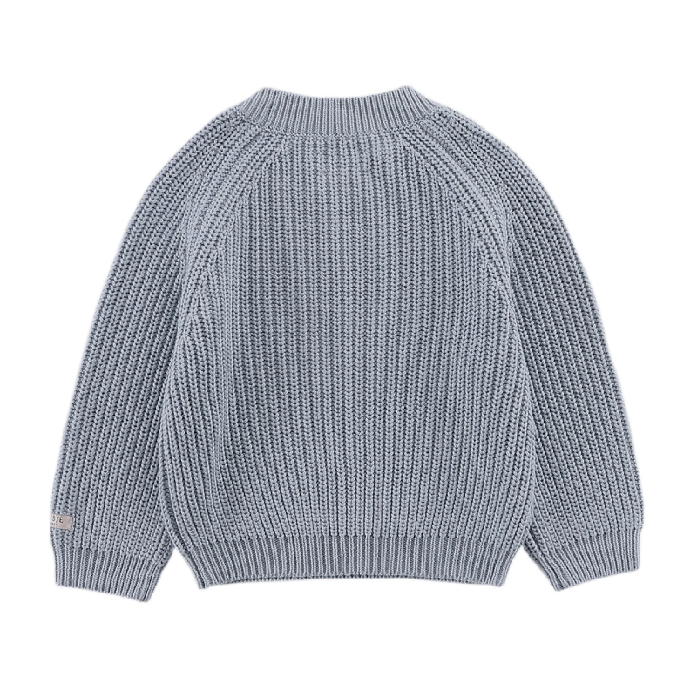 Pull en jade tricoté bleu pour garçons