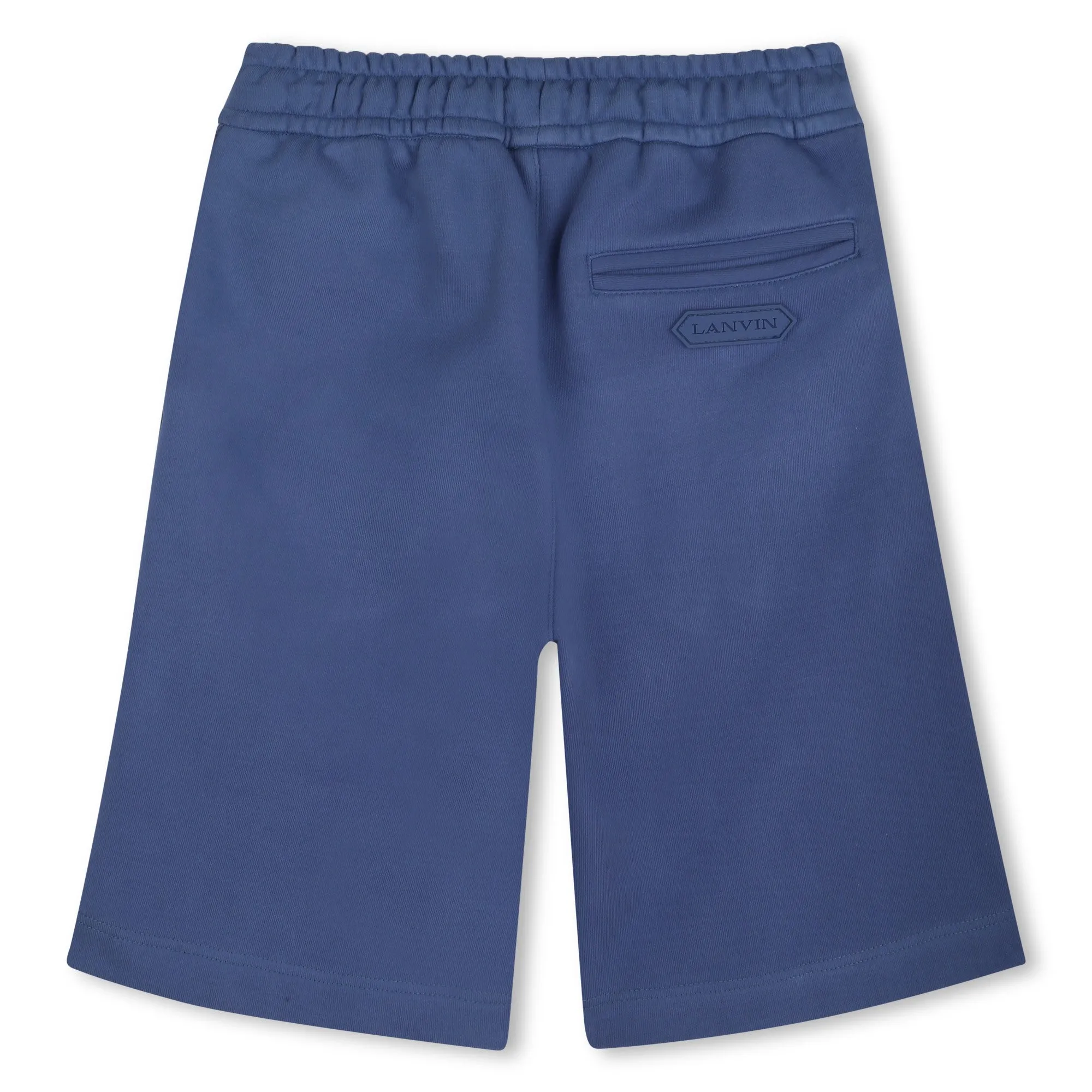Short Bleu Logo Garçon